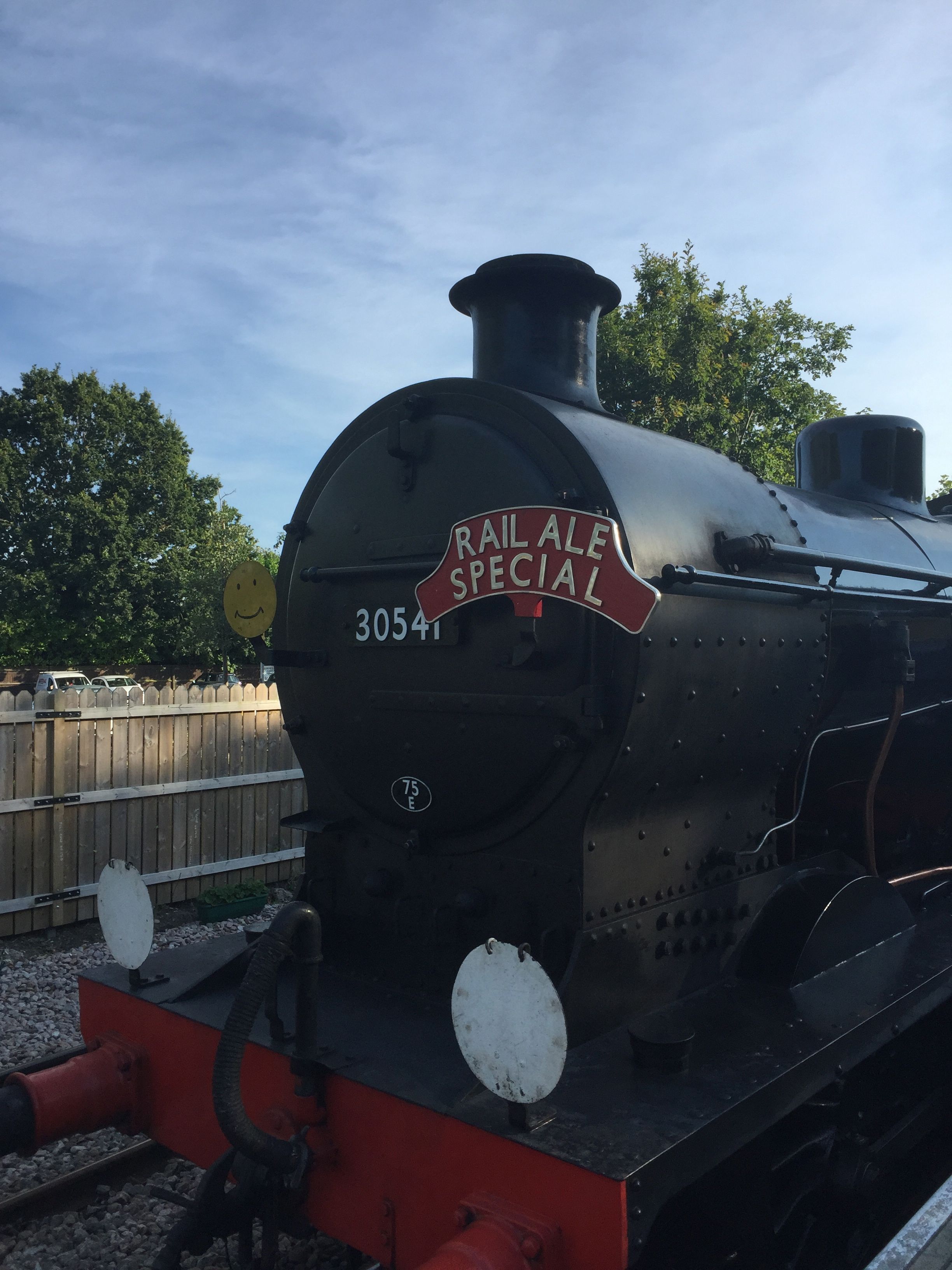 Front of the Rail Ale train, 31st July 2015