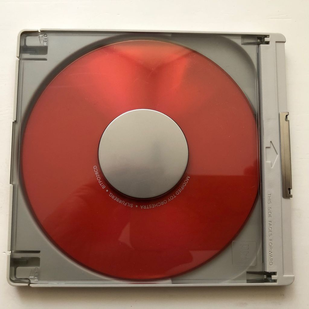 Modified Toy Orchestra - Silfurberg CD case